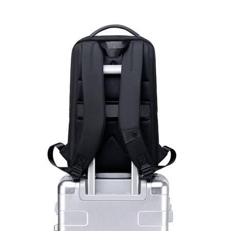 Backpack ARCTIC HUNTER B00681, Slim and Lightweight design for daily use, cover laptops up to 15.6 inches, Water-resistant, Anti-scratch - BLACK Backpack ARCTIC HUNTER B00681, Slim and Lightweight design for daily use, cover laptops up to 15.6 inches, Water-resistant, Anti-scratch - BLACK