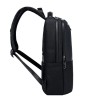 حقيبة الظهر ARCTIC HUNTER B00681, تصميم نحيف وخفيف الوزن لسهولة الحمل والتنقل, مخصصة لحمل لابتوب حتى 15.6 بوصة, قماش مقاوم للماء و الخدش - أسود