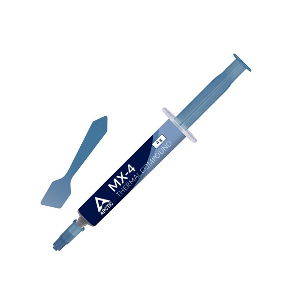 ARCTIC MX-4 Thermal Paste, 4g, Compatible with all CPUs and GPUs from Intel, AMD, and NVIDIA ARCTIC MX-4 Thermal Paste, 4g, Compatible with all CPUs and GPUs from Intel, AMD, and NVIDIA