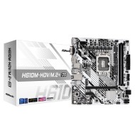 لوحة أم ASRock H610M‑HDV/M.2+ D5، تدعم ذاكرة مع DDR5 و منفذ 1 × USB 3.2 Gen1 Type-C - ابيض