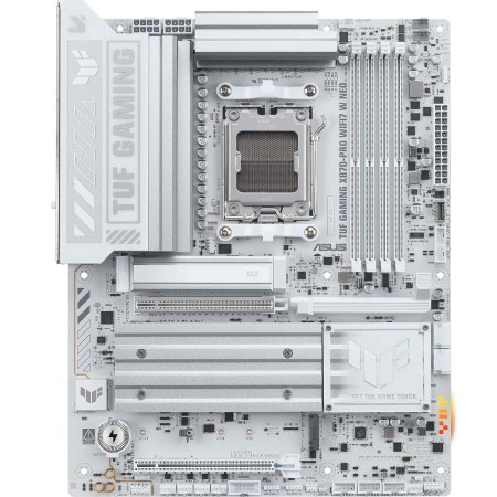 مذربورد أسوس TUF GAMING X870-PRO WIFI7 W NEO - مقبس AM5 - شريحة X870 - أبيض مذربورد أسوس TUF GAMING X870-PRO WIFI7 W NEO - مقبس AM5 - شريحة X870 - أبيض