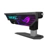 حامل كرت الشاشة ASUS ROG Herculx, تصميم لتحمل كروت الشاشة الثقيلة والكبيرة, ميزان مدمج لضبط الاستقامة, قاعدة مغناطيسية لسهولة التثبيت - أسود