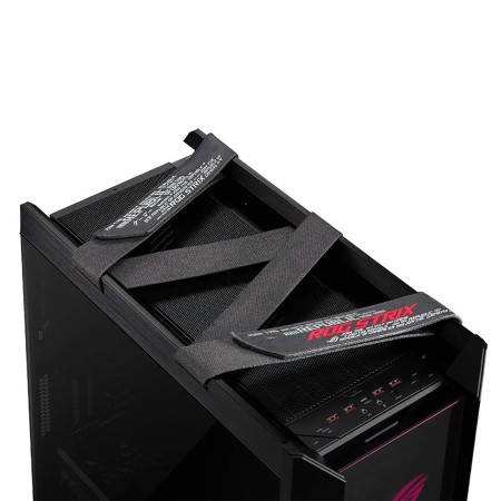 ASUS ROG Strix Helios GX601 Case - E-ATX - Aura Sync - GPU Bracket - Black