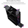 ASUS ROG STRIX HELIOS GX601, E-ATX mid-tower gaming case, Aura Sync RGB lighting, Built-in GPU bracket, Front panel USB Type-C - BLACK