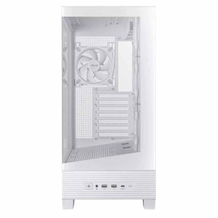 ASUS A31 Plus TG ARGB Case - BTF Hidden-Connector Support - 4 Fans - White