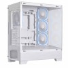 صندوق احترافي العاب ASUS A31 PLUS TG ARGB، مزود بأربع مراوح ARGB مثبتة مسبقًا، زجاج مقوّى، تصميم Mid Tower، يدعم تقنية BTF للتوصيلات المخفية – ابيض صندوق احترافي العاب ASUS A31 PLUS TG ARGB، مزود بأربع مراوح ARGB مثبتة مسبقًا، زجاج مقوّى، تصميم Mid Tower، يدعم تقنية BTF للتوصيلات المخفية – ابيض