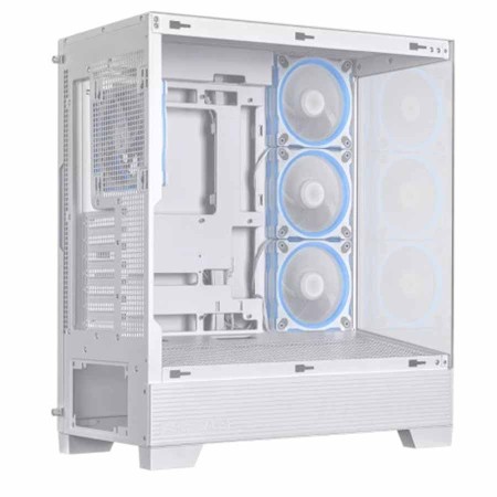 ASUS A31 Plus TG ARGB Case - BTF Hidden-Connector Support - 4 Fans - White