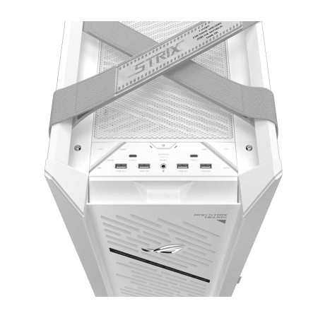 ASUS ROG Strix Helios II Case - White Edition - E-ATX - Aluminum Frame ASUS ROG Strix Helios II Case - White Edition - E-ATX - Aluminum Frame