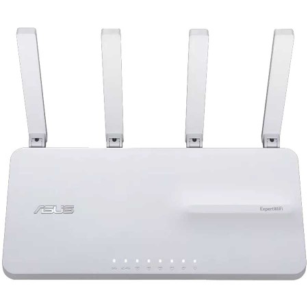 راوتر ASUS ExpertWiFi EBR63، يدعم WiFi 6 (802.11ax)، سرعة 2.4GHz تصل إلى 574 ميجابت في الثانية، وسرعة 5GHz تصل إلى 2402 ميجابت في الثانية، بإجمالي سرعة AX3000، وذاكرة 512MB RAM راوتر ASUS ExpertWiFi EBR63، يدعم WiFi 6 (802.11ax)، سرعة 2.4GHz تصل إلى 574 ميجابت في الثانية، وسرعة 5GHz تصل إلى 2402 ميجابت في الثانية، بإجمالي سرعة AX3000، وذاكرة 512MB RAM