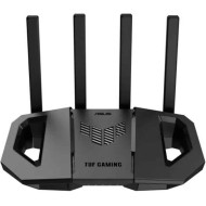 راوتر ASUS TUF GAMING BE3600 WiFi 7 (TUF-BE3600)، يدعم نطاق 2.4GHz بسرعة تصل إلى 688 Mbps، ونطاق 5GHz بسرعة تصل إلى 2882 Mbps، مزود بمعالج رباعي النواة بسرعة 2.0GHz