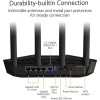 Router  ASUS TUF GAMING BE3600 WiFi 7 (TUF-BE3600) ,2.4GHz up to 688 Mbps ,5GHz up to 2882 Mbps ,Quad-core 2.0GHz CPU