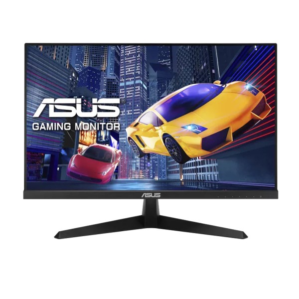 شاشة ألعاب اسوس VY249HGE  مقاس 23.8 بوصة بدقة FHD معدل تحديث 144Hz, زمن استجابة 1ms , - أسود