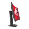 شاشة العاب احترافية ASUS ROG Strix XG27WCS, مقاس 27 بوصة Fast VA,  دقة QHD (2560×1440), معدل تحديث 180Hz , زمن استجابة 1ms, دعم AMD FreeSync, منفذ USB-C  - أسود