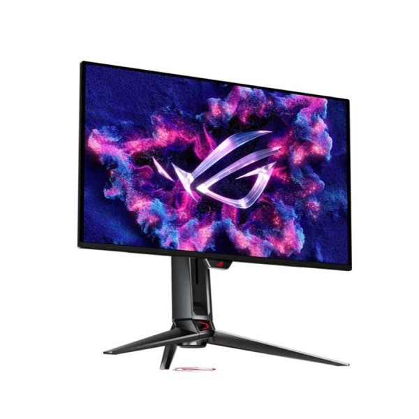 شاشة العاب احترافية ASUS ROG Swift PG27UCDM, مقاس 27 بوصة QD-OLED, دقة UHD 4K (3840×2160), معدل تحديث 240Hz , زمن استجابة 0.03ms, دعم NVIDIA G-SYNC, منفذ USB-C ب 90W  - أسود