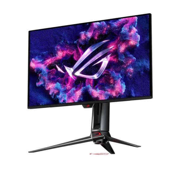 شاشة العاب احترافية ASUS ROG Swift PG27UCDM, مقاس 27 بوصة QD-OLED, دقة UHD 4K (3840×2160), معدل تحديث 240Hz , زمن استجابة 0.03ms, دعم NVIDIA G-SYNC, منفذ USB-C ب 90W  - أسود