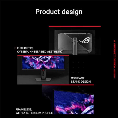 Gaming Monitor ASUS ROG Strix OLED XG27ACDMS 26.5-inch QD-OLED panel QHD (2560×1440) ,280Hz ,0.03ms,VESA DisplayHDR 400 True Black ,Neo Proximity Sensor ,HDMI 2.1, USB-C with 15W PD Gaming Monitor ASUS ROG Strix OLED XG27ACDMS 26.5-inch QD-OLED panel QHD (2560×1440) ,280Hz ,0.03ms,VESA DisplayHDR 400 True Black ,Neo Proximity Sensor ,HDMI 2.1, USB-C with 15W PD