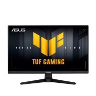 شاشة العاب احترافية ASUS TUF Gaming VG259QM5A, مقاس 24.5 بوصة بتقنية Fast IPS, دقة (1080 × 1920) FHD, معدل تحديث 240Hz, زمن استجابة 0.3 م/ثا, متوافقة مع NVIDIA G-SYNC و AMD FreeSync - أسود 