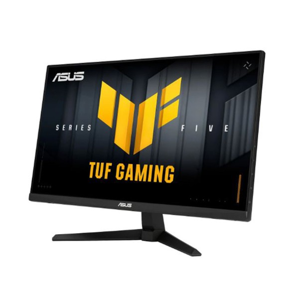 شاشة العاب احترافية ASUS TUF Gaming VG259QM5A, مقاس 24.5 بوصة بتقنية Fast IPS, دقة (1080 × 1920) FHD, معدل تحديث 240Hz, زمن استجابة 0.3 م/ثا, متوافقة مع NVIDIA G-SYNC و AMD FreeSync - أسود