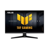 شاشة ASUS TUF Gaming VG259Q5A  مقاس25 بوصة، مزودة بشاشة Fast IPS بدقة QHD ‎2560×1440‎، معدل تحديث 200Hz OC، زمن استجابة 0.03 مللي ثانية، 99% sRGB – اسود