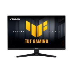 شاشة ASUS TUF Gaming VG259Q5A  مقاس25 بوصة، مزودة بشاشة Fast IPS بدقة QHD ‎2560×1440‎، معدل تحديث 200Hz OC، زمن استجابة 0.03 مللي ثانية، 99% sRGB – اسود