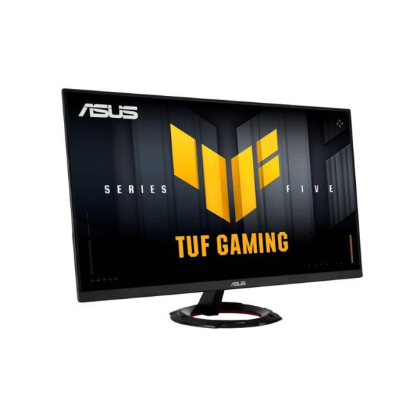 شاشة ألعاب ASUS TUF Gaming VG279Q5R  ,مقاس 27 بوصة مزودة بلوحة Fast IPS ,بدقة Full HD (1920 × 1080) ,بمعدل تحديث 200 هرتز، وزمن استجابة 0.3 مللي ثانية ,مع مكبرات صوت - اسود