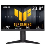 شاشة العاب احترافية ASUS TUF GAMING VG249QML5A – Fast IPS – معدل تحديث 240Hz – زمن استجابة 0.3ms – تغطية ألوان 99% sRGB و88% DCI-P3 – دعم HDR10 – سماعتين مدمجتين بقوة 2 واط × 2 - اسود