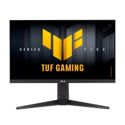 ِشاشة العاب احترافية ASUS TUF Gaming VG279QML5A, مقاس 27 بوصة بدقة ‎1920 × 1080‎ (Full HD) لوحة Fast IPS, معدل تحديث 240Hz, استجابة 0.3ms GtG, دعم HDR 10, دعم NVIDIA G-SYNC - أسود