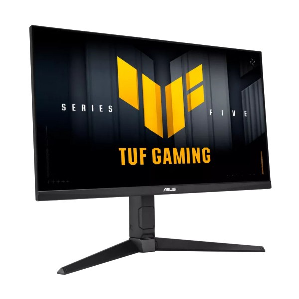 ِشاشة العاب احترافية ASUS TUF Gaming VG279QML5A, مقاس 27 بوصة بدقة ‎1920 × 1080‎ (Full HD) لوحة Fast IPS, معدل تحديث 240Hz, استجابة 0.3ms GtG, دعم HDR 10, دعم NVIDIA G-SYNC - أسود
