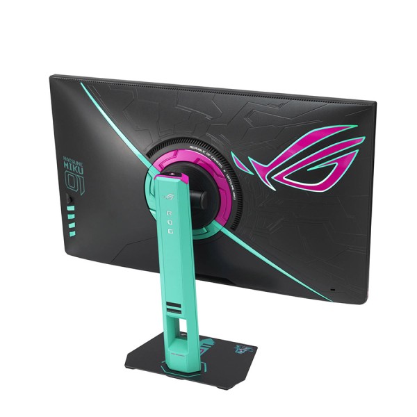 شاشة العاب احترافية ASUS ROG STRIX Hatsune Miku, مقاس 27 بوصة بدقة QHD (2560×1440), لوحة Fast IPS, معدل تحديث 260Hz (OC), من استجابة 0.3ms (GTG), دعم G-SYNC و FreeSync