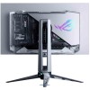 شاشة ألعاب ASUS ROG Swift OLED PG27AQWP-W، لوحة WOLED، مقاس 27 بوصة، وضع مزدوج Dual-Mode بدقة QHD بتردد 540 هرتز أو HD بتردد 720 هرتز، زمن استجابة 0.02 مللي ثانية، HDMI 2.1 - ابيض
