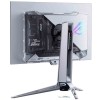شاشة ألعاب ASUS ROG Swift OLED PG27AQWP-W، لوحة WOLED، مقاس 27 بوصة، وضع مزدوج Dual-Mode بدقة QHD بتردد 540 هرتز أو HD بتردد 720 هرتز، زمن استجابة 0.02 مللي ثانية، HDMI 2.1 - ابيض