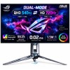 شاشة قيمنق أسوس ROG Swift OLED PG27AQWP-W - مقاس 27 إنش - 2K QHD 540Hz - استجابة 0.02ms - أبيض