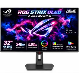 شاشة ألعاب أسوس روج ستريكس OLED XG32UQDMS - 4K 240Hz - 0.03ms - 32 إنش - QD-OLED