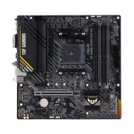 لوحة الأم ASUS TUF GAMING A520M-PLUS WIFI، تدعم معالجات AMD Ryzen على مقبس AM4، تدعم ذاكرة DDR4 - اسود