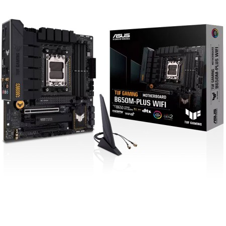 مذربورد أسوس TUF GAMING B650M-PLUS WIFI - تدعم PCIe 5.0 - سوكيت AM5 - رام DDR5