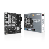 MOTHERBAORD ASUS Prime B760M-A D4 [CSM]  ,4× DDR4 DIMM slots ,PCIe 4.0 ,M.2 NVMe ,Factor micro‑ATX -Black