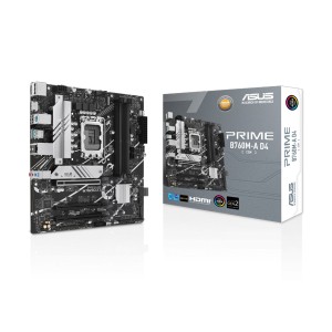 لوحة أم احترافية  ASUS Prime B760M-A D4 [CSM] ، 4 فتحات DDR4 DIMM ، PCIe 4.0 ، M.2 NVMe ، بحجم micro‑ATX - hs,]
