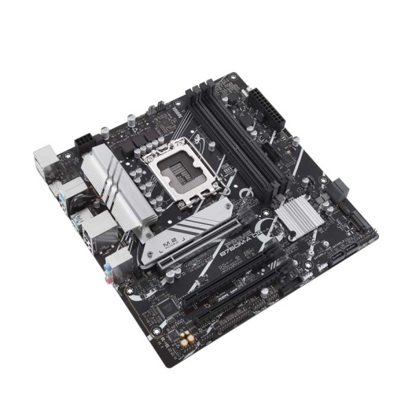 لوحة أم احترافية  ASUS Prime B760M-A D4 [CSM] ، 4 فتحات DDR4 DIMM ، PCIe 4.0 ، M.2 NVMe ، بحجم micro‑ATX - hs,]