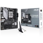 لوحة ام ASUS PRIME B650M‑A WiFi II، تدعم ذاكرة DDR5، تقنية OptiMem II، فتحات PCIe 5.0/4.0، مقبس AM5