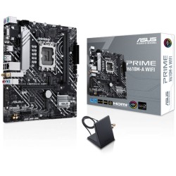 مذربورد أسوس PRIME H610M-A WIFI - تدعم PCIe 4.0 - سوكيت LGA1700 - رام DDR5