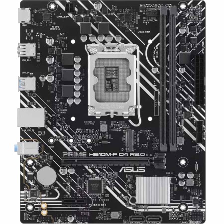 مذربورد أسوس Prime H610M-F D4 R2.0 – سوكيت LGA1700 – تدعم PCIe 4.0 – رام DDR4 مذربورد أسوس Prime H610M-F D4 R2.0 – سوكيت LGA1700 – تدعم PCIe 4.0 – رام DDR4