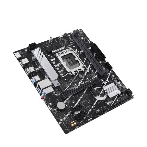 MOTHERBOARD ASUS PRIME B760M-R D4, Micro-ATX, DDR4 memory, 2 × DIMM, support 12th, 13th, and 14th Gen CPUs MOTHERBOARD ASUS PRIME B760M-R D4, Micro-ATX, DDR4 memory, 2 × DIMM, support 12th, 13th, and 14th Gen CPUs