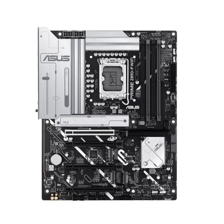 لوحة أم احترافية ASUS PRIME Z890-P WIFI, مقاس ATX, مقبس LGA 1851, عم إضاءة AURA Sync RGB, فتحات توسعة PCIe 5.0 وPCIe 4.0, اتصال لاسلكي Wi-Fi 7 + BT 5.4 - أسود لوحة أم احترافية ASUS PRIME Z890-P WIFI, مقاس ATX, مقبس LGA 1851, عم إضاءة AURA Sync RGB, فتحات توسعة PCIe 5.0 وPCIe 4.0, اتصال لاسلكي Wi-Fi 7 + BT 5.4 - أسود
