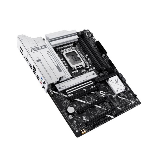 لوحة أم احترافية ASUS PRIME Z890-P WIFI, مقاس ATX, مقبس LGA 1851, عم إضاءة AURA Sync RGB, فتحات توسعة PCIe 5.0 وPCIe 4.0, اتصال لاسلكي  Wi-Fi 7 + BT 5.4 - أسود