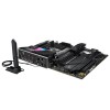 لوحة أم احترافية ASUS ROG STRIX X870E-E GAMING WIFI 7, مقاس ATX, مع مقبس AM5, تدعم إضاءة AURA Sync RGB, فتحات توسعة PCIe 5.0 وPCIe 4.0, اتصال لاسلكي  Wi-Fi 7 + BT 5.4 - أسود