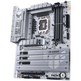 مذربورد اسوس ASUS TUF GAMING Z890-PRO WIFI 7, وايفاي 7, مقبس LGA 1851, دعم DDR5, منفذ PCIe 5.0, منفذين Thunderbolt 4 - ابيض