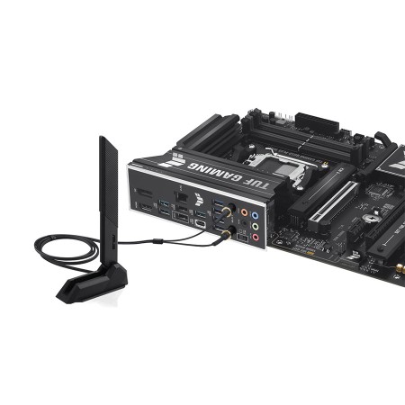 مذربورد أسوس TUF GAMING B850-PLUS WIFI - تدعم PCIe 5.0 - سوكيت AM5 - رام DDR5 مذربورد أسوس TUF GAMING B850-PLUS WIFI - تدعم PCIe 5.0 - سوكيت AM5 - رام DDR5