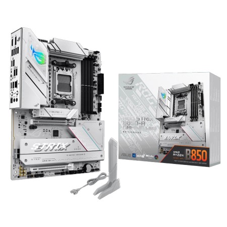 مذربورد أسوس ROG STRIX B850-A GAMING WIFI - تدعم PCIe 5.0 - سوكيت AM5 - رام DDR5 مذربورد أسوس ROG STRIX B850-A GAMING WIFI - تدعم PCIe 5.0 - سوكيت AM5 - رام DDR5