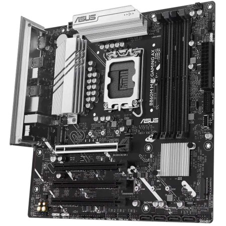 مذربورد أسوس ماكس جيمنج B860M AX - شريحة B860 - DDR5 - واي فاي 6 - LGA1851 مذربورد أسوس ماكس جيمنج B860M AX - شريحة B860 - DDR5 - واي فاي 6 - LGA1851