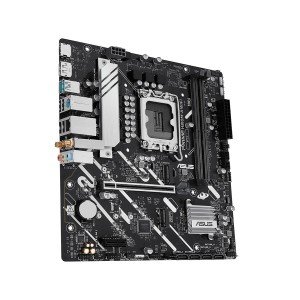 MOTHERBOARD ASUS PRIME H810M-A WIFI, Micro-ATX , DDR5, Support Ultra CPUs LGA 1851, WiFi 6 & BT,  AURA Sync RGB - BLACK